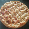 El cooksnap de María L. cuando hizo Tarta de manzana americana.