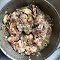 Cooksnap dari Yola Pitaloka untuk resep Garlic Mushroom Chicken Thighs