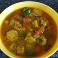 Avni Arora का कुकस्नैप जब उन्होंने गिलकी टमाटर सब्जी (Gilki tamatar sabzi recipe in hindi) बनाया था।