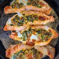 AC 's cooksnap of when they made Spinach Stuffed Salmon.