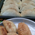 El cooksnap de Sandra cuando hizo Empanadas de choclo con salsa blanca, cebolla caramelizada y queso.