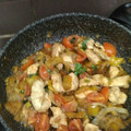 El cooksnap de angelags_86 cuando hizo Lomo saltado.
