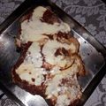 El cooksnap de Luciana Micaela cuando hizo Matambre a la pizza.