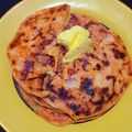 Neeta Bhatt का कुकस्नैप जब उन्होंने सात्विक आलू का पराठा(satvik aloo paratha recipe in hindi) बनाया था।