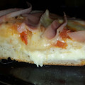 El cooksnap de Romi Corral cuando hizo Pizza rellena.
