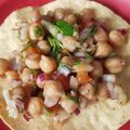 El cooksnap de Victoria Badillo cuando hizo Ceviche de garbanzos.
