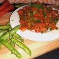 Arvinder kaur का कुकस्नैप जब उन्होंने गाजर मटर की सब्जी (gajar matar ki sabzi recipe in Hindi) बनाया था।