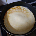 El cooksnap de Constanza Menschel cuando hizo Panqueques *Chilenos*.