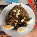 El cooksnap de Javier Caro Fernández cuando hizo Tajine de cordero y ciruelas.