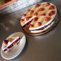 Viktória Cooksnap-ja, amikor elkészítette a(z) Áfonyás túrótorta receptet.