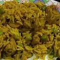 Sapna Gupta का कुकस्नैप जब उन्होंने केसरिया भात (kesariya bhat recipe in Hindi) बनाया था।