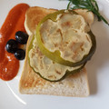 El cooksnap de John Newton cuando hizo Pimiento verde relleno de tortilla de patatas.