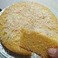 Cooksnap dari Afini Mahabas-Bunda Diqya untuk resep Steamed cheese cake mudah & enak