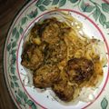Todd Capouellez's cooksnap of when they made Not Really 'Swedish' Meatballs.