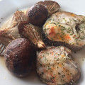 El cooksnap de Ramón Esteban López cuando hizo Merluza con shiitakes a la cerveza.