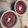 El cooksnap de Pablo Teimbor cuando hizo Crema de remolacha con kéfir.