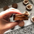 El cooksnap de Ornela Sidoni cuando hizo Alfajores Havanna.
