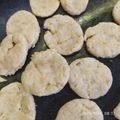 El cooksnap de Luciana Marchini cuando hizo Galletitas de limón sin azúcar.