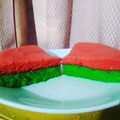 Cooksnap dari Bunda ARI untuk resep "rainbow cake kukus" super irit cuma pake 1 telur
