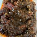 Cooksnap Nazreen Lilah semasa beliau membuat Daging Tetel Masak Kicap.