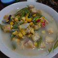 Cooksnap dari Chindi Indirasari untuk resep BUNCIS Kuah SANTAN