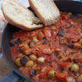 El cooksnap de Anaka cuando hizo Caponata Siciliana, la auténtica.