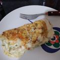 El cooksnap de Anabela Fulco cuando hizo Omelette jamón y queso y..