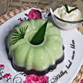 Cooksnap dari dapoer.tempoertriana untuk resep Puding Pandan Lumut Tiramisu
