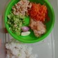 Cooksnap dari wiwi wirdah untuk resep Bubur Ayam Tempe (MPASI 6 bulan pertama hari ke 1 dan 2)