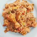 El cooksnap de Norali cuando hizo Arroz Chaufa.