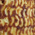 El cooksnap de Claudia Díaz cuando hizo Torta de manzana invertida.