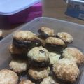 El cooksnap de Lucia cuando hizo Alfajores cocolate.