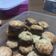El cooksnap de Lucia cuando hizo Alfajores cocolate.