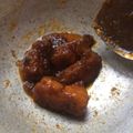 Cooksnap Munirah Shamshudin semasa beliau membuat Ayam goreng ala korea.