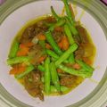 Cooksnap Anis Gee semasa beliau membuat Daging goreng kunyit.
