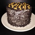 Khyati Dhaval Chauhan's cooksnap of when they made Chocolate cake.