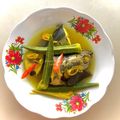 Cooksnap Dapur Yusfarisyia semasa beliau membuat Singgang Ikan Aya.