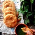 Rebeka Sultana's cooksnap of when they made Aloo puri.