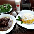 کوک اسنپ باران بهاری بعد از امتحان کردن فسنجون با مرغ.