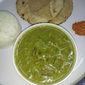 Dipika Bhalla's cooksnap of when they made પાલક પાતળ ભાજી મહારાષ્ટ્ર રેસિપી (Palak Patal Bhaji Maharashtra Recipe In Gujarati).