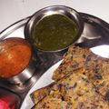 Monica Sharma का कुकस्नैप जब उन्होंने मेथी के परांठे (methi ke parathe recipe in Hindi) बनाया था।