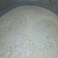 El cooksnap de Yanet Mirasso cuando hizo Ricota casera con leche en polvo.