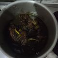 Cooksnap dari Dwi Hardini untuk resep Rawon ayam labu siam non msg (menu anak autis)
