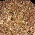 El cooksnap de mariana cuando hizo Arroz chino al estilo Venezolano.