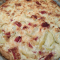 El cooksnap de Sandra cuando hizo Pastel salado de hojaldre con calabacín, requesón y salami.