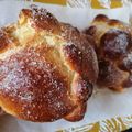 El cooksnap de Bibi García cuando hizo Pan de muerto.
