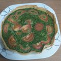 El cooksnap de Cristina cuando hizo Quiche de Espinacas y Tomates cherry (Thermomix).