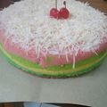 Cooksnap dari Ani Putri09 untuk resep Rainbow cake kukus mudah
