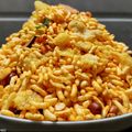 Anita Desai's cooksnap of when they made कुरमुरे फरसाण चिवडा (Kurmure Farsan Chivda Recipe In Marathi).