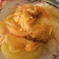El cooksnap de Greta Romero cuando hizo Ceviche de pollo Perú.